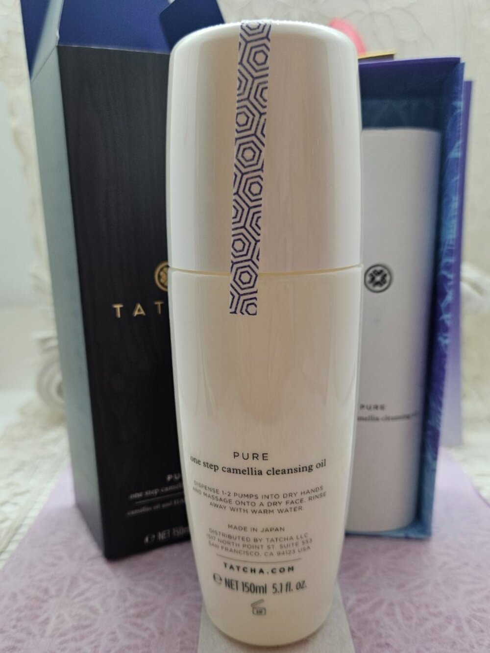 Tatcha Pure Camellia Cleansing Oil 5oz NIB - Picture 2 of 3